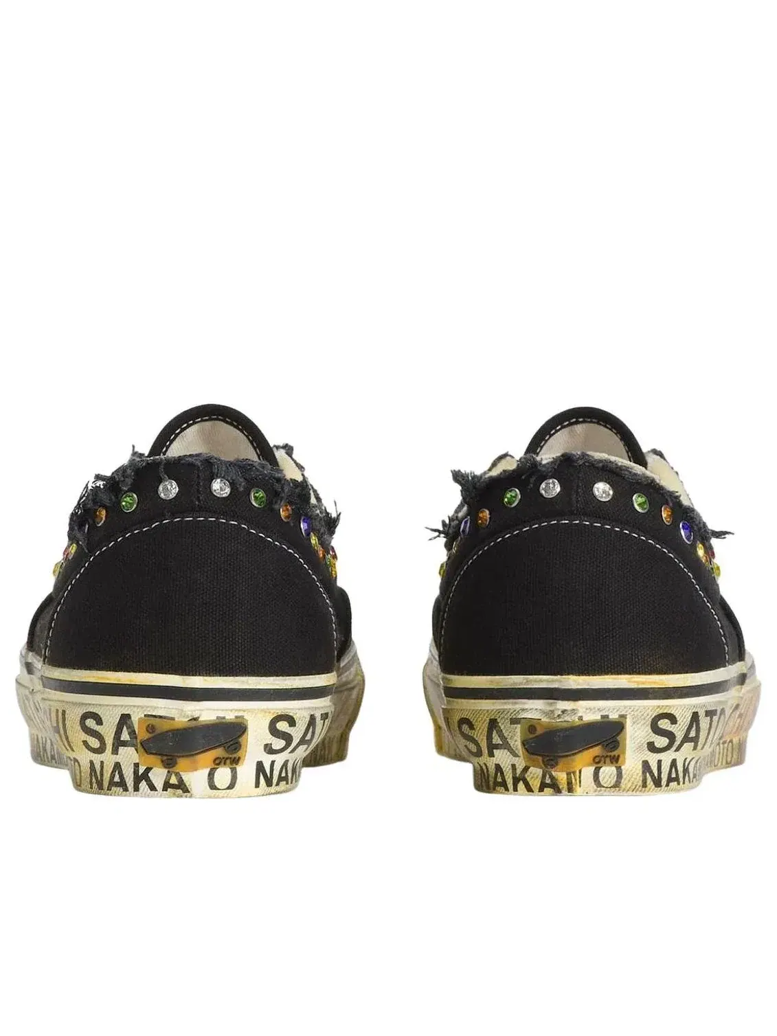 Кеды Vans x Satoshi Nakamoto Authentic 'Black' VN000EFEBLK — изображение 2 из 4, черный