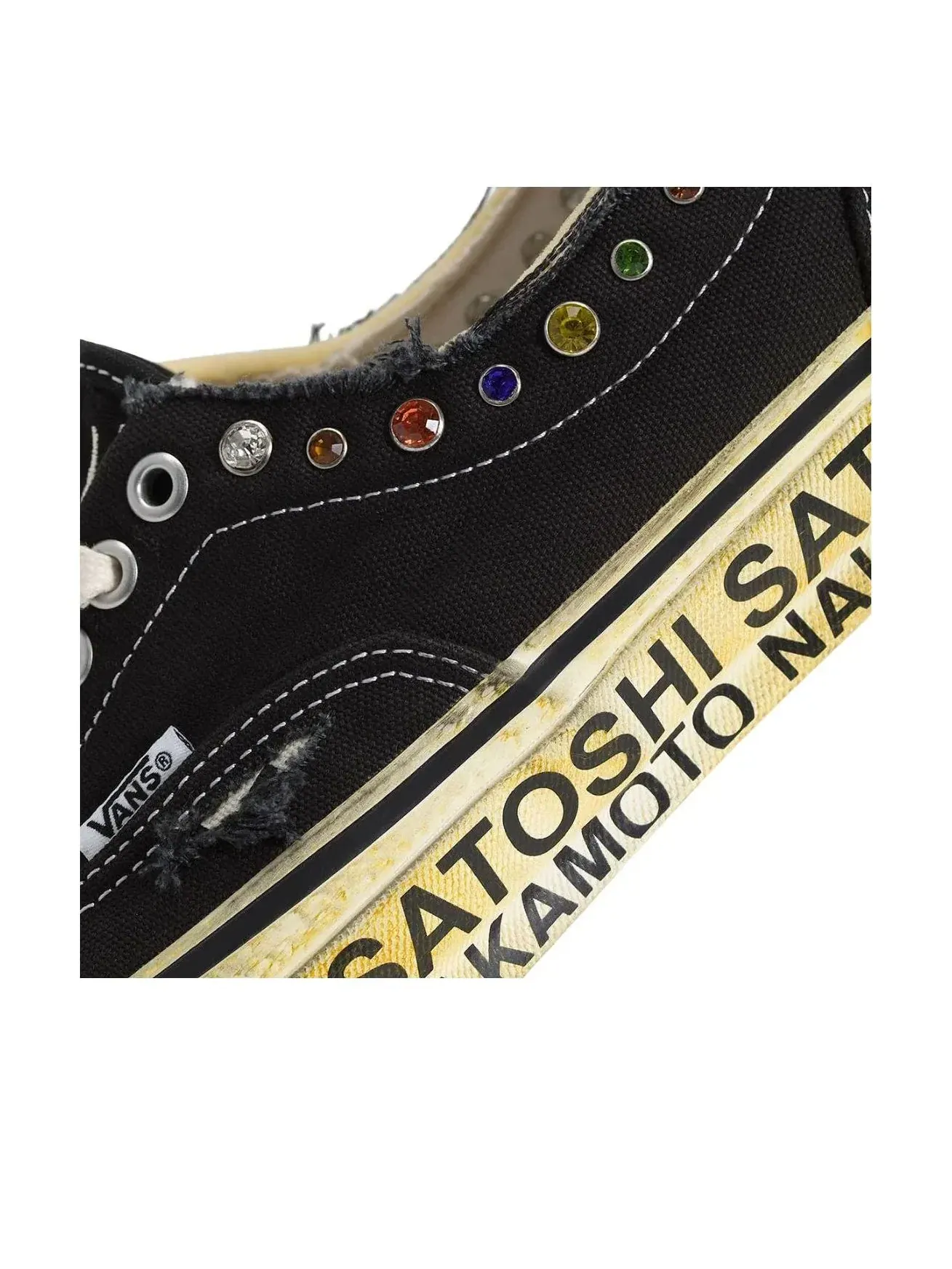 Кеды Vans x Satoshi Nakamoto Authentic 'Black' VN000EFEBLK — изображение 4 из 4, черный