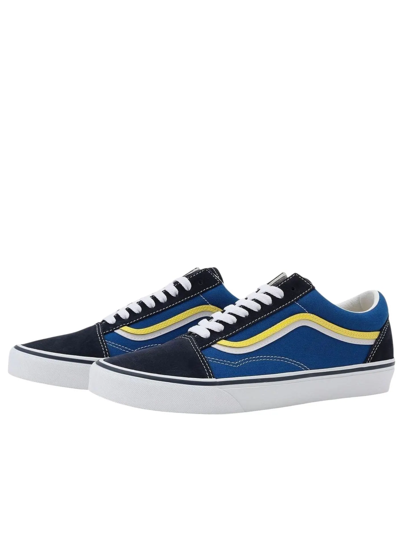 Кроссовки Vans Old Skool DS 'Blue Yellow' — изображение 2 из 6, черный