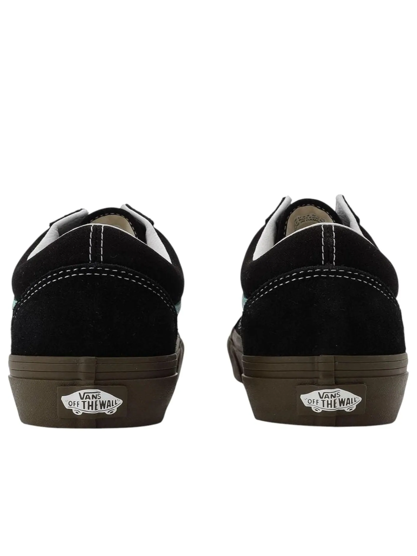Кроссовки Vans Old Skool DS 'Black Aruba Blue' — изображение 4 из 6, темно-синий