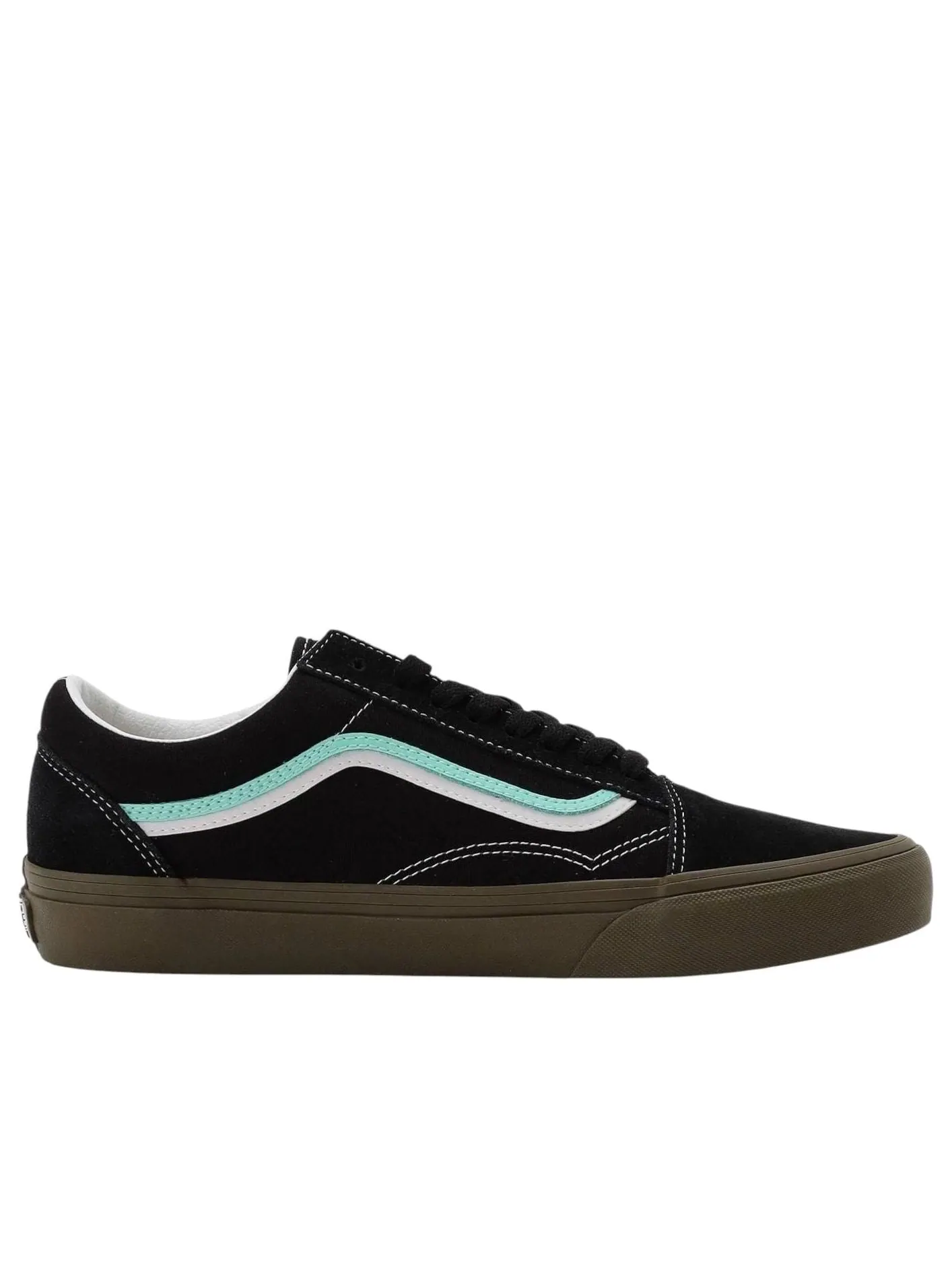 Кроссовки Vans Old Skool DS 'Black Aruba Blue' — изображение 6 из 6, темно-синий