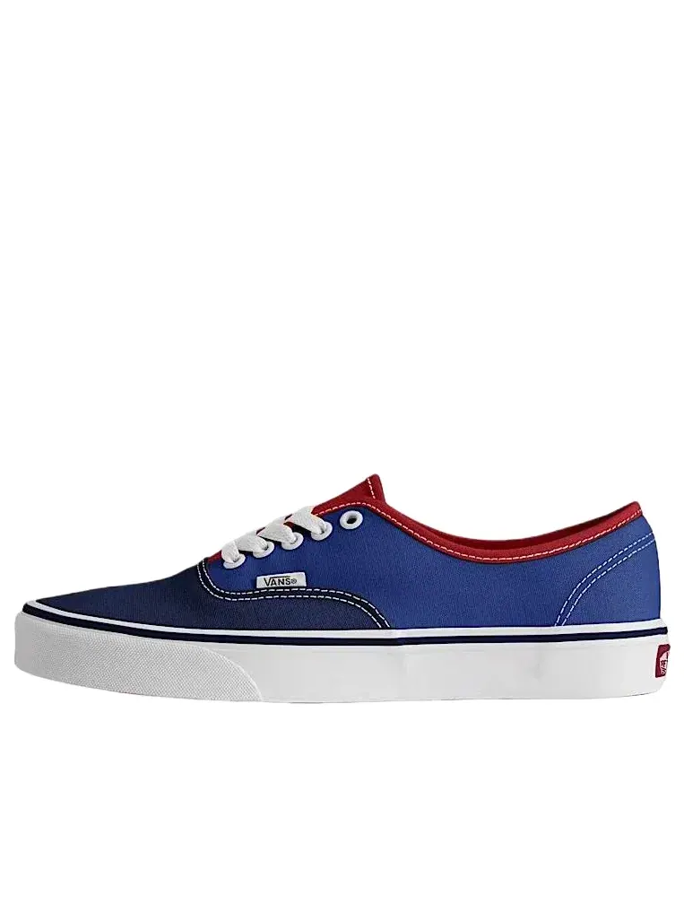Мужские кеды на шнуровке с круглым носком Vans Authentic — изображение 1 из 4, темно-синий