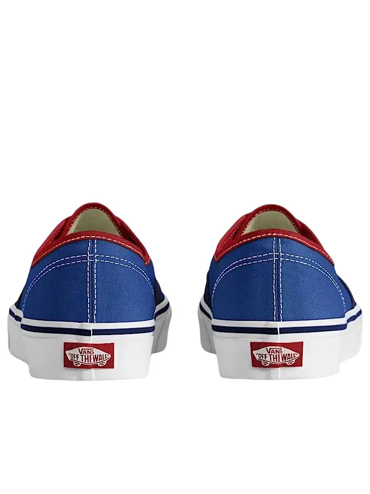 Мужские кеды на шнуровке с круглым носком Vans Authentic — изображение 3 из 4, темно-синий