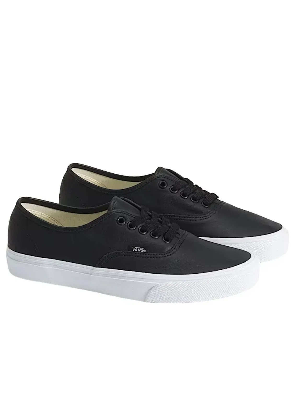 Кеды Vans Authentic 'Black True White' VN000EGABPB — изображение 2 из 4, черный