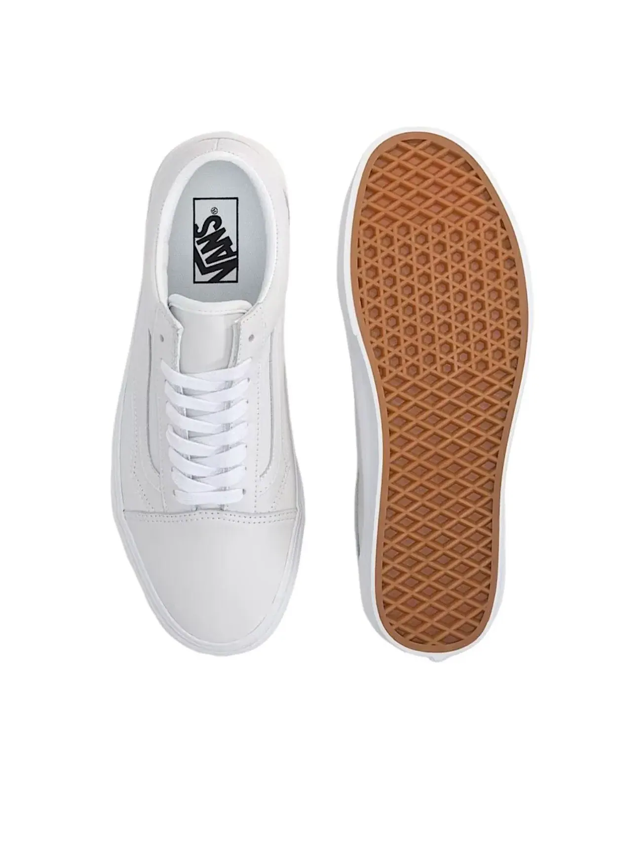 Кеды Vans Authentic 'True White' VN000EGABPG — изображение 3 из 4, белый