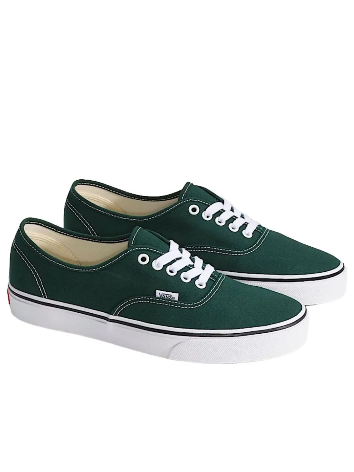 Vans Authentic 'Emerald Green' — изображение 2 из 4, зеленый/белый