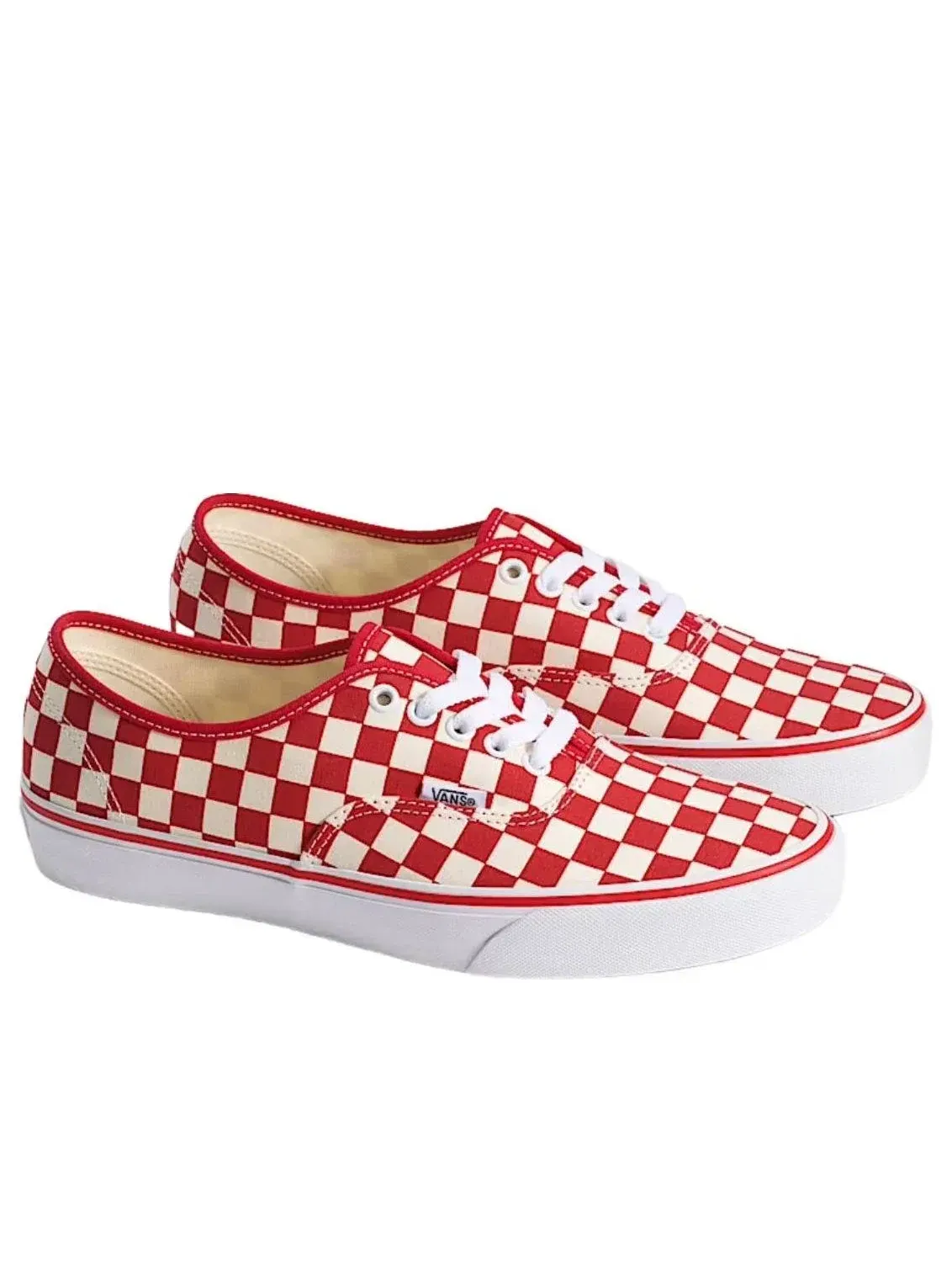 Мужские кеды с низким верхом Vans Authentic — изображение 2 из 4, красный