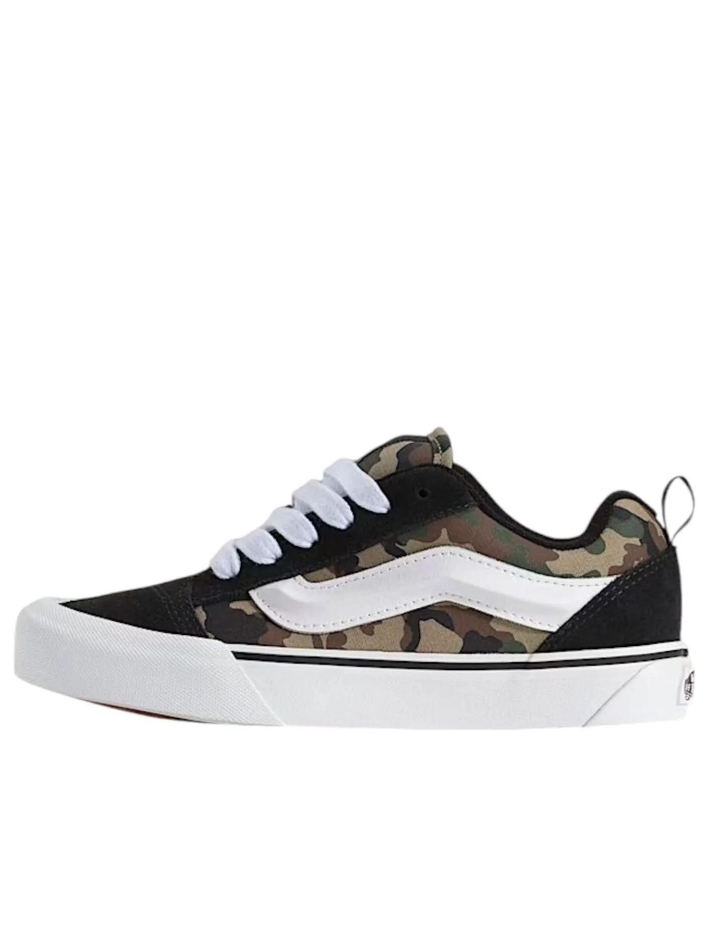 Кроссовки (GS) Vans Knu Skool 'Camo Black Green' — изображение 1 из 4, мульти