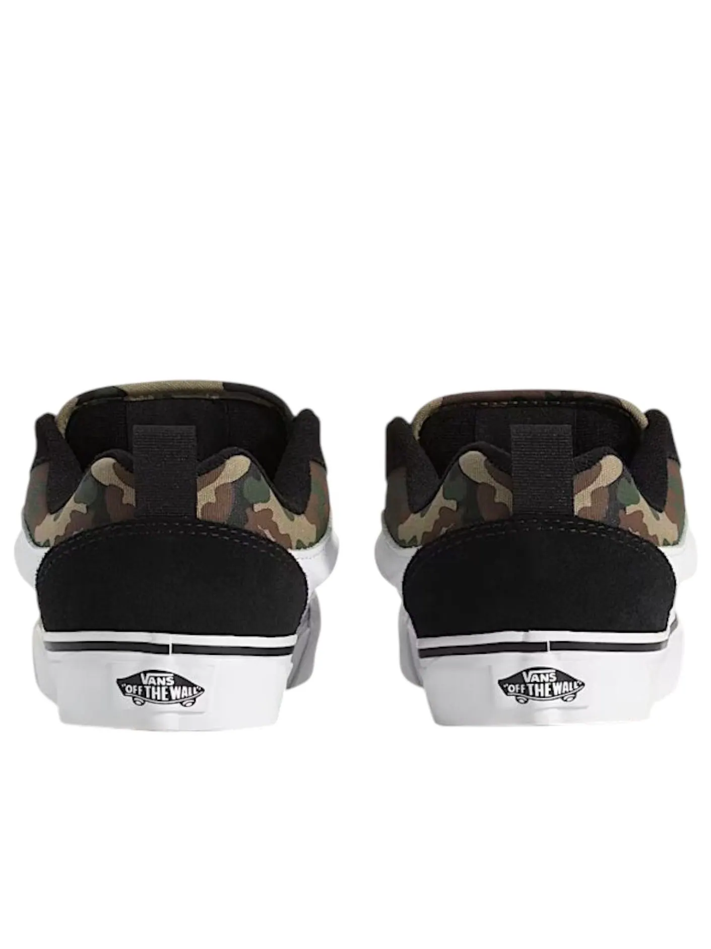 Кроссовки (GS) Vans Knu Skool 'Camo Black Green' — изображение 4 из 4, мульти