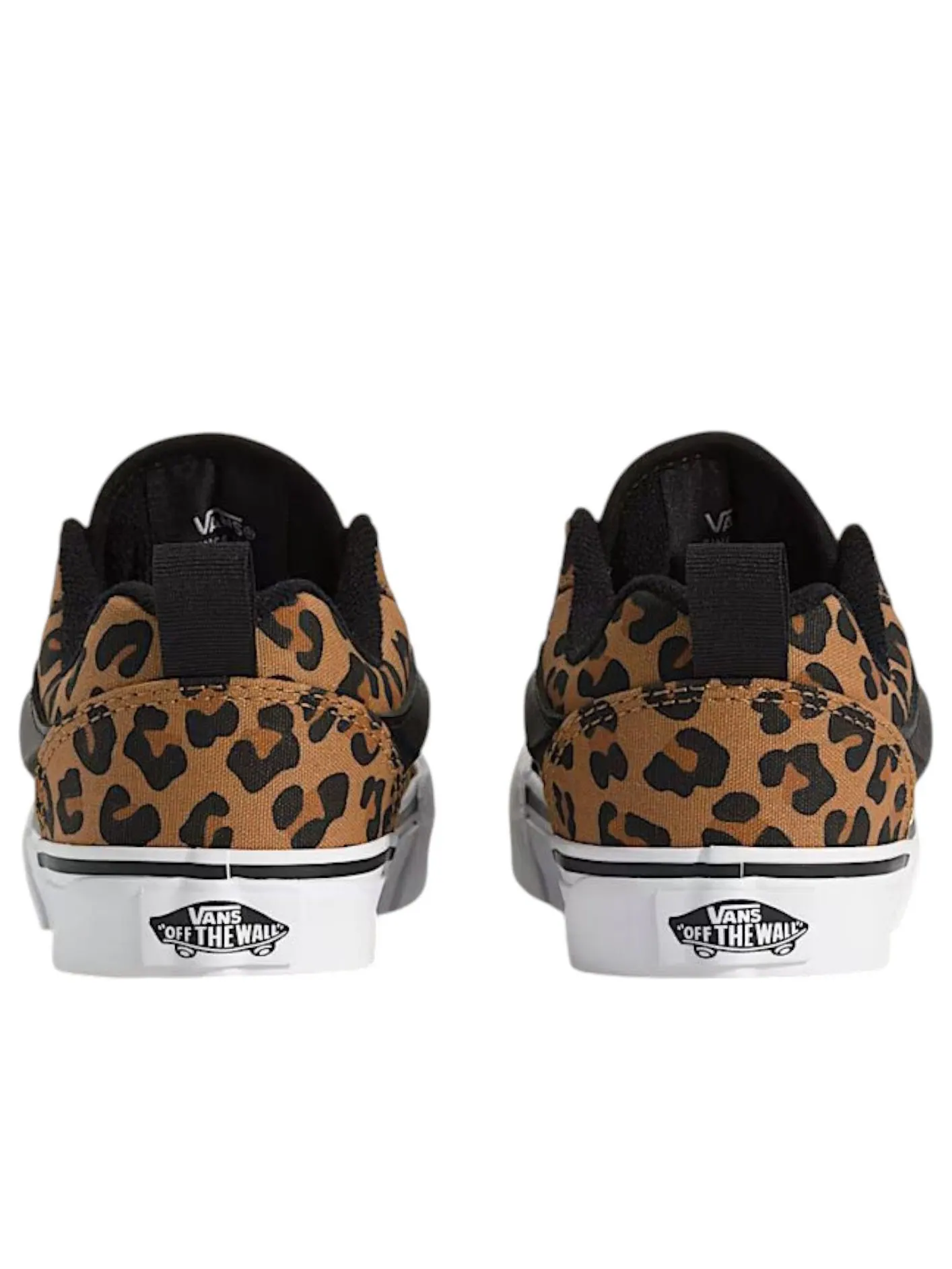 Кроссовки (GS) Vans Knu Skool 'Leopard Black' — изображение 4 из 4, мульти