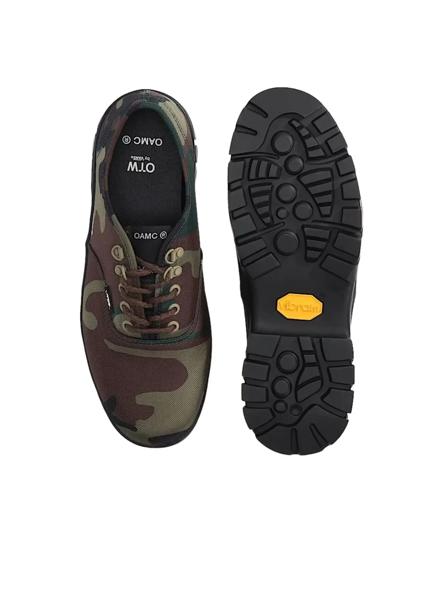 Кроссовки Vans OTW x OAMC Authentic Oxford 'Woodland Camo' — изображение 3 из 5, зеленый