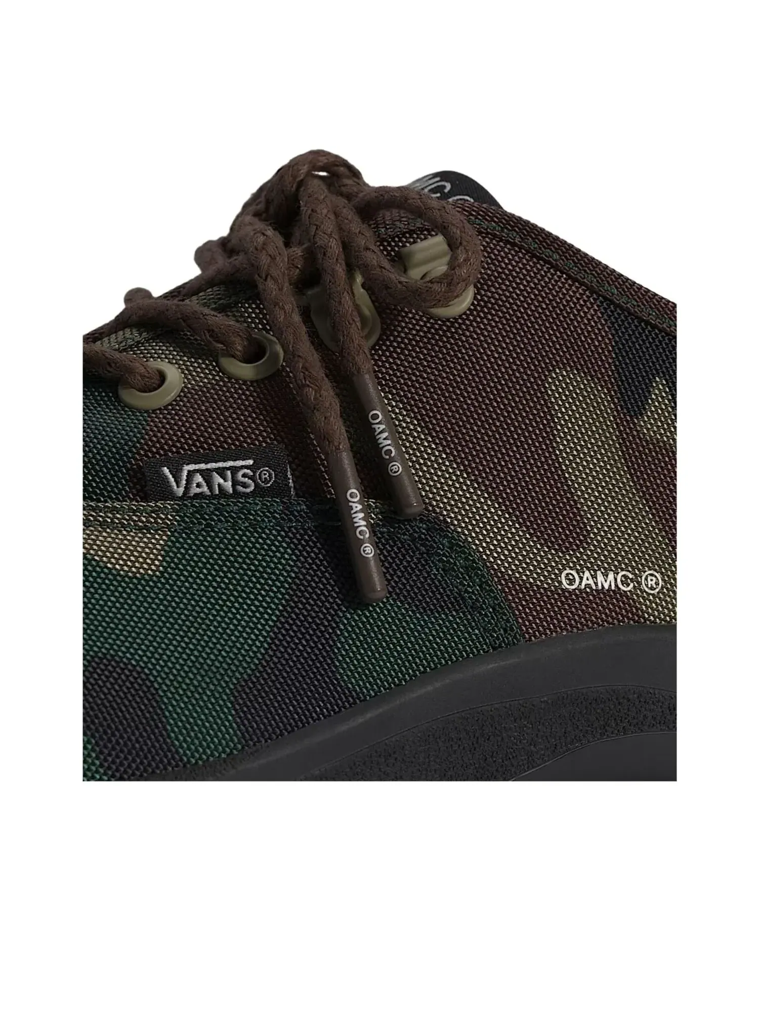 Кроссовки Vans OTW x OAMC Authentic Oxford 'Woodland Camo' — изображение 5 из 5, зеленый