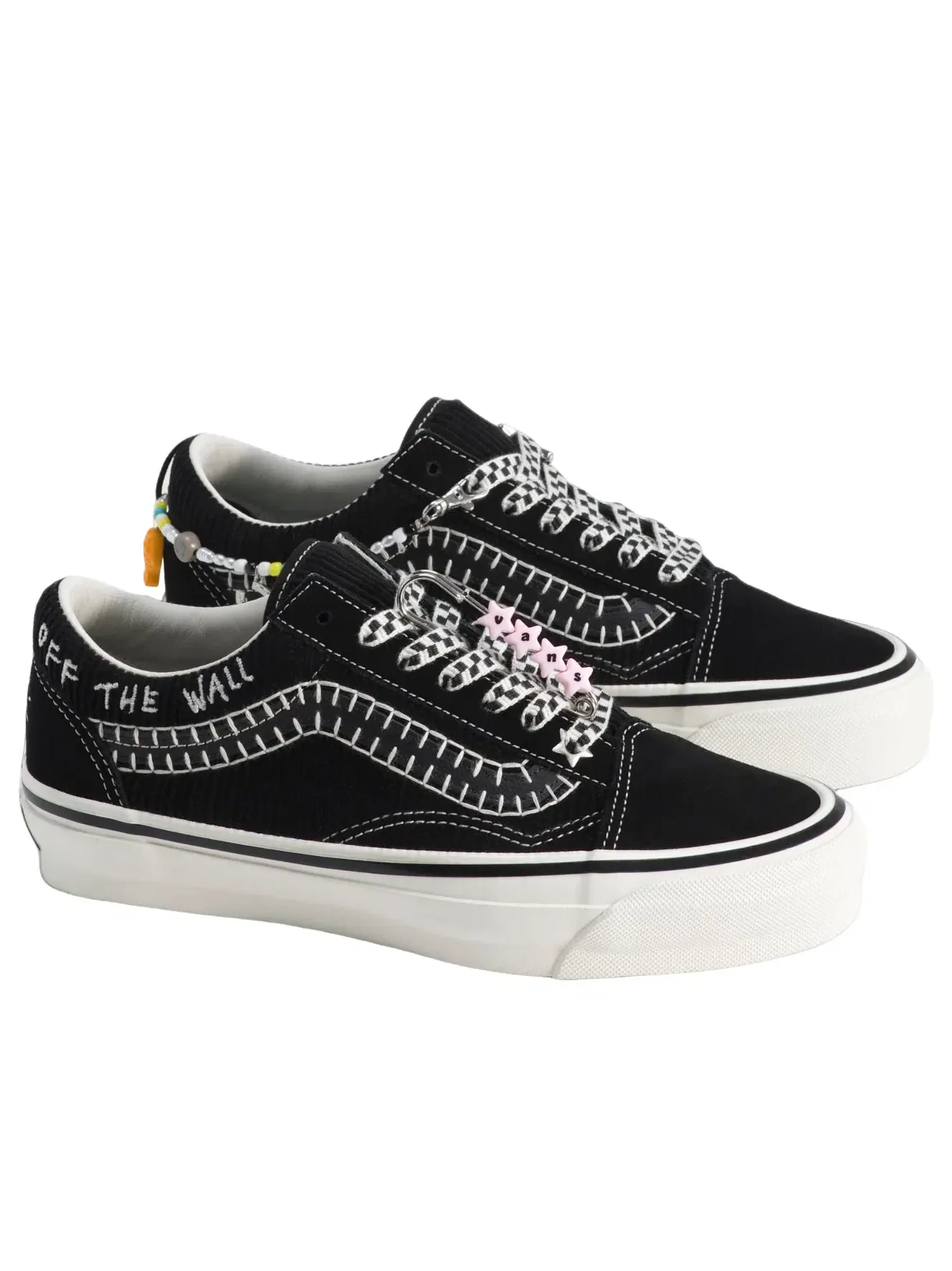 Мужские кроссовки с низким верхом Old Skool Vans — изображение 2 из 4, черный