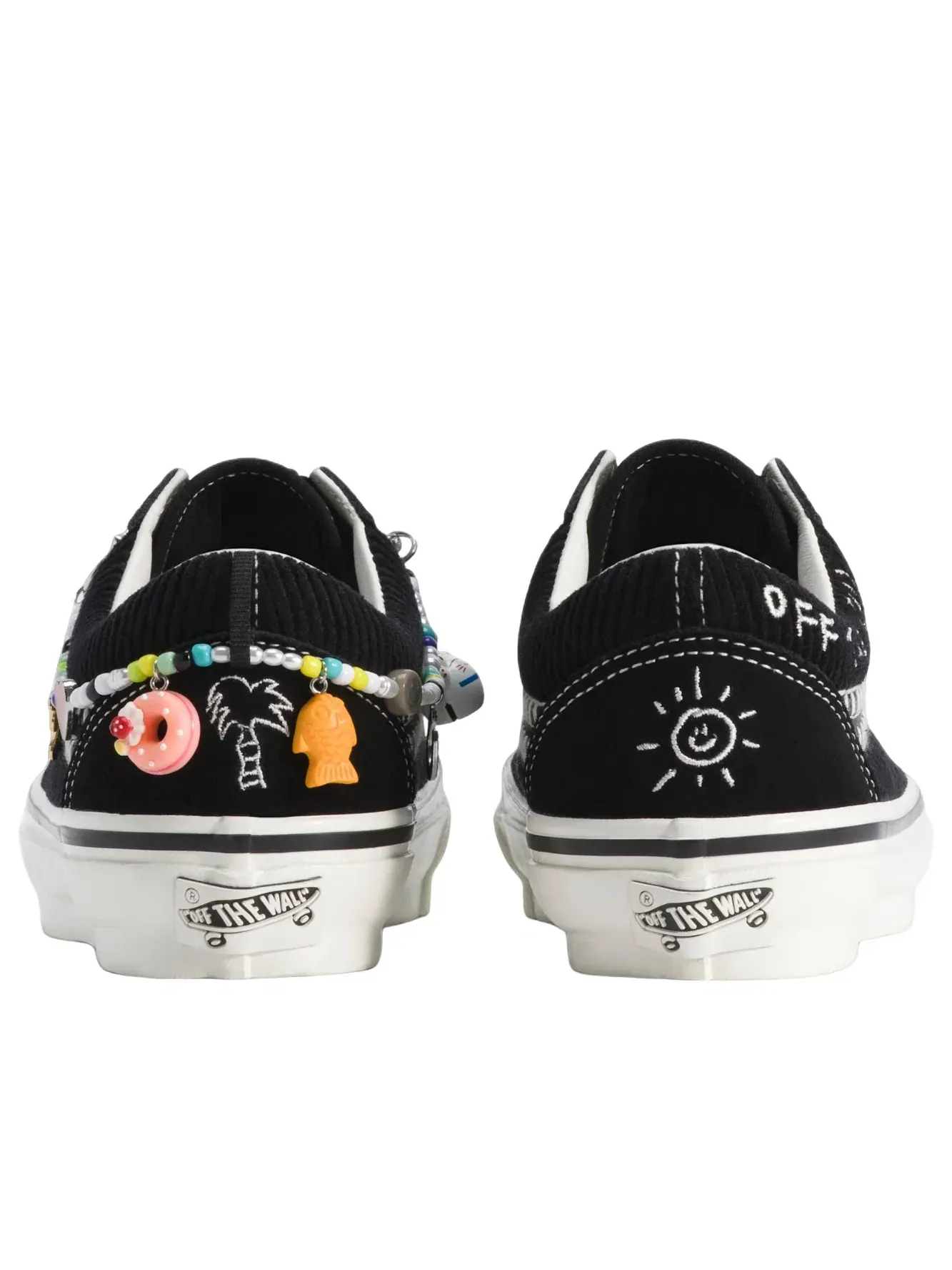 Мужские кроссовки с низким верхом Old Skool Vans — изображение 3 из 4, черный