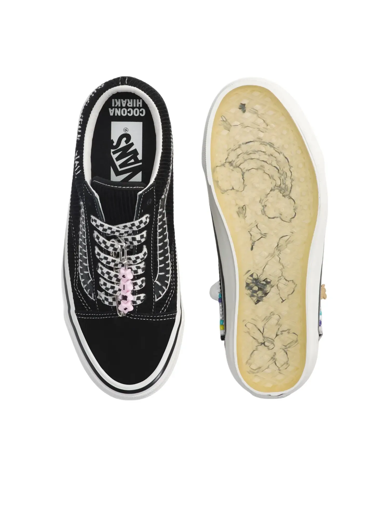 Мужские кроссовки с низким верхом Old Skool Vans — изображение 4 из 4, черный