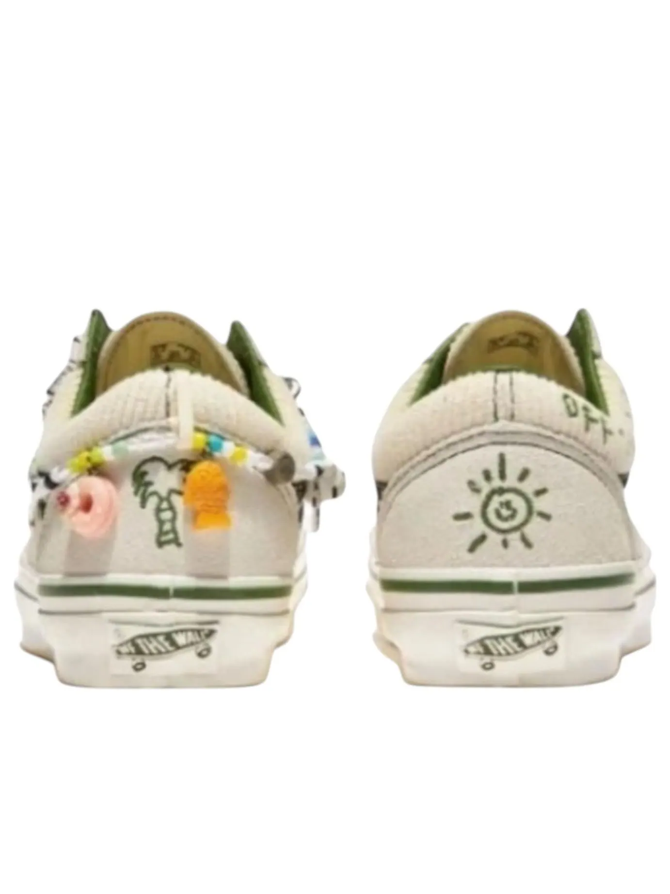 Vans x Kokona Hiraki Premium Old Skool Charms 'Cream' — изображение 4 из 4, бежевый