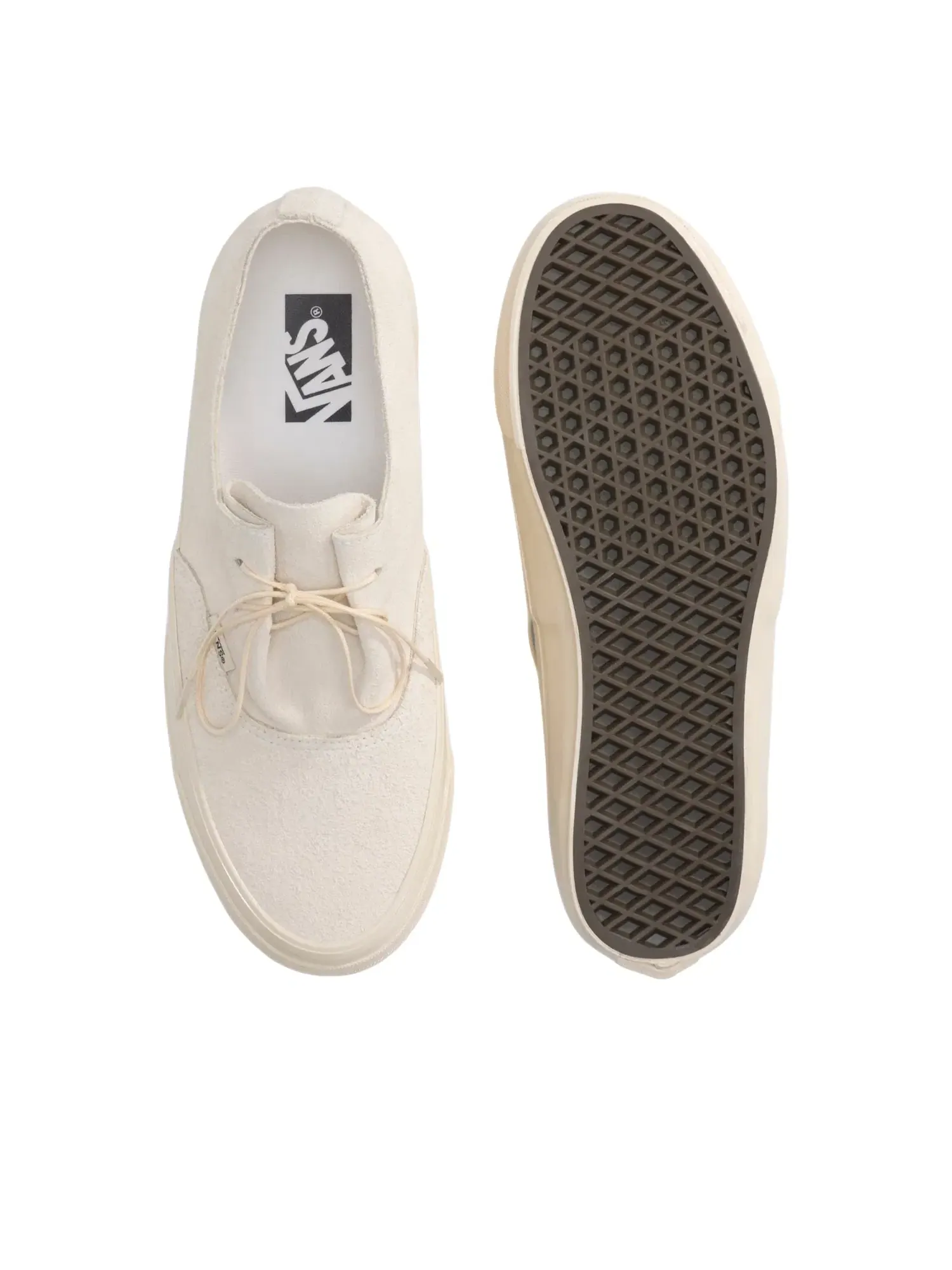 Мужские кеды с круглым носком Premium Authentic Vans — изображение 4 из 4, бежевый