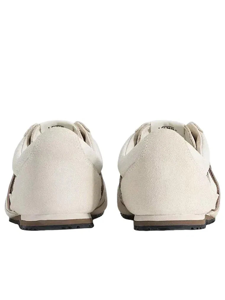 Мужские кроссовки на шнуровке из замши Vans Premium Super Lowpro Elevated Suede Cream — изображение 3 из 4, бежевый
