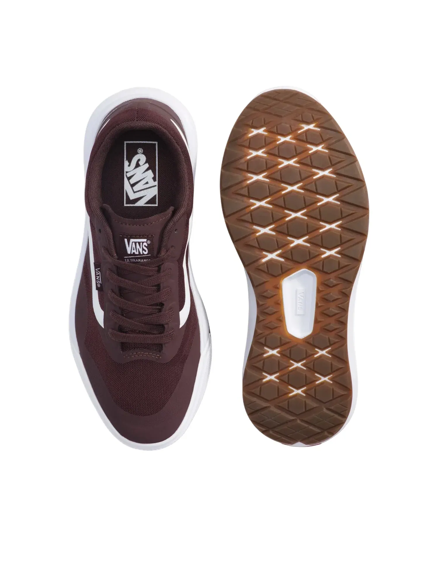 Мужские кроссовки с шнуровкой Ultrarange Vans — изображение 4 из 4, коричневый