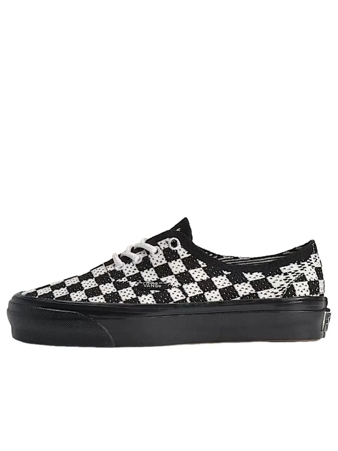 Кеды Vans Premium Authentic Checkerboard 'Black Marshmallow White' VN000EJC1KP — изображение 1 из 4, черный