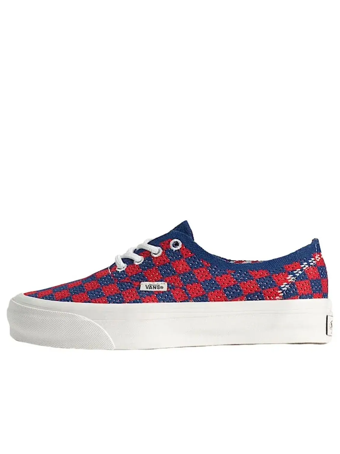 Кеды Vans Premium Authentic Checkerboard 'Red Blue' VN000EJCRDB — изображение 1 из 4, красный