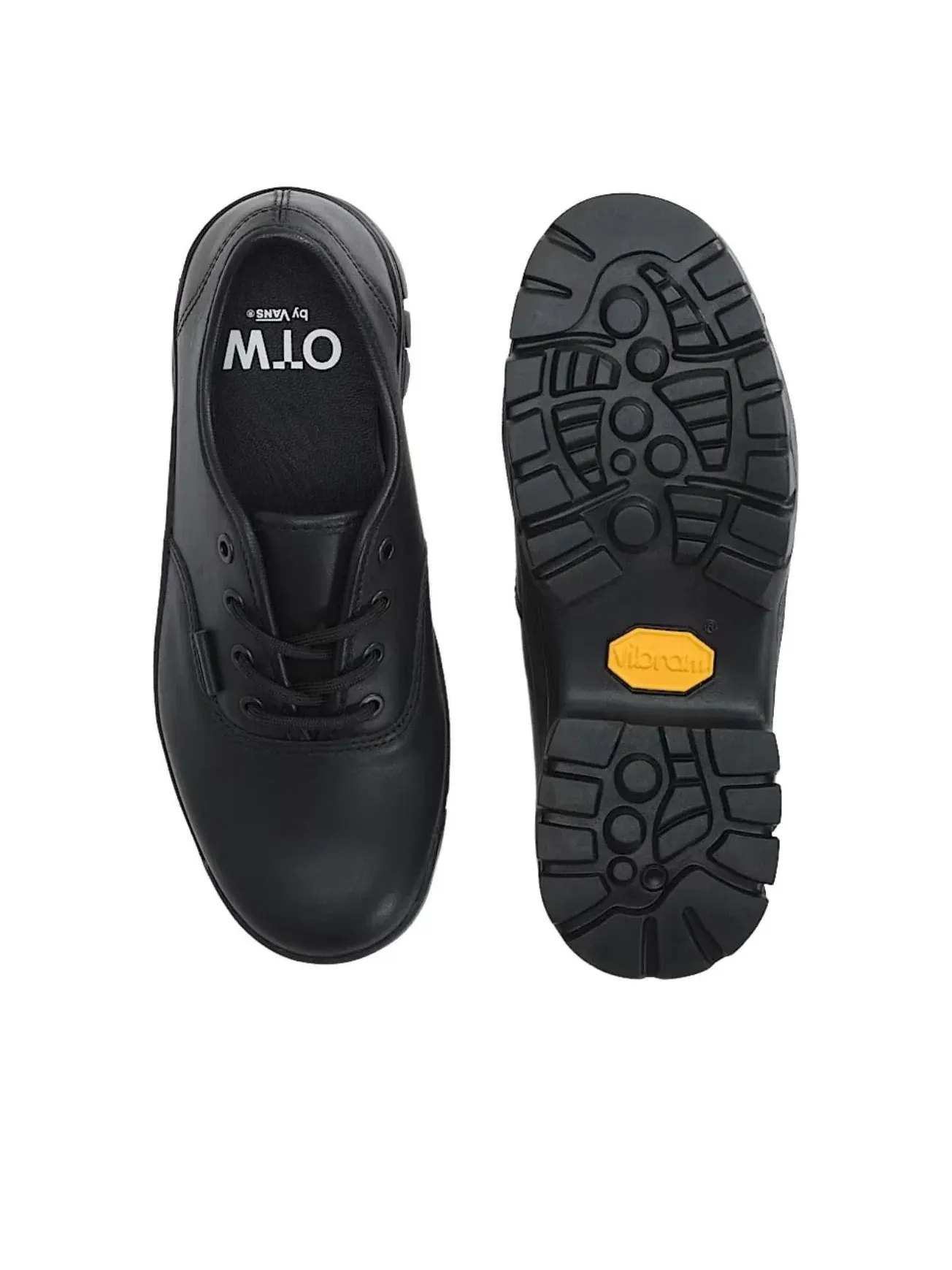 Кеды Vans OTW Authentic Oxford 'Horween Black' VN000EJDBLA — изображение 3 из 4, черный