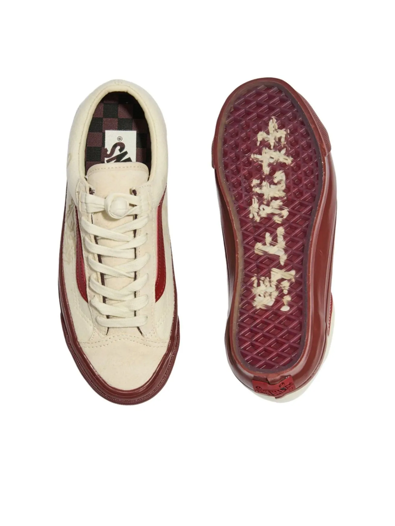 Vans x Bolin LX Old Skool 36 'Year of the Horse White Red' — изображение 3 из 5, белый/красный