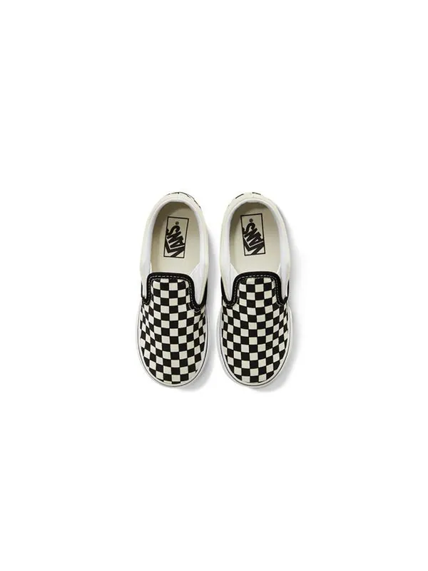 Кроссовки classic slip-on 'checkerboard' Vans — изображение 4 из 4, белый