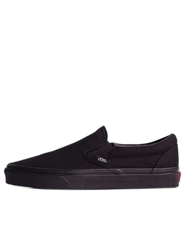 Кроссовки classic slip-on 'black' Vans — изображение 1 из 4, черный