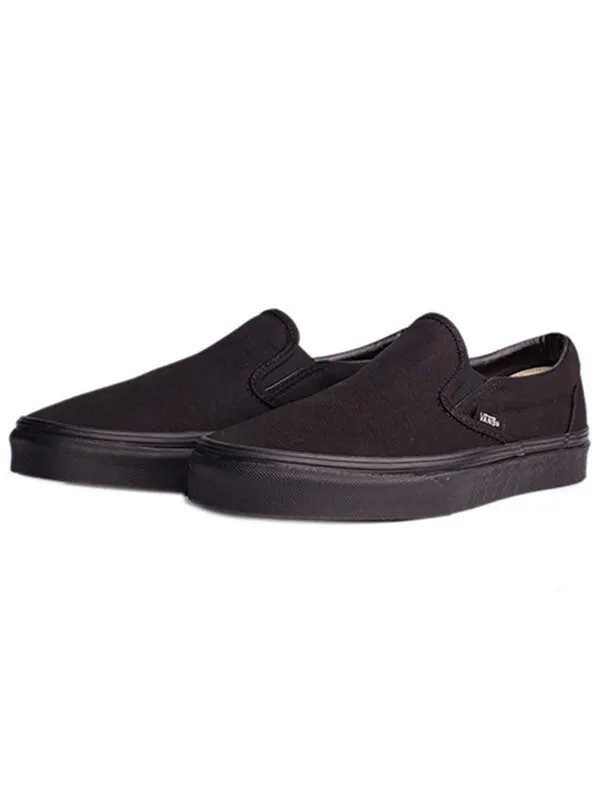 Кроссовки classic slip-on 'black' Vans — изображение 3 из 4, черный