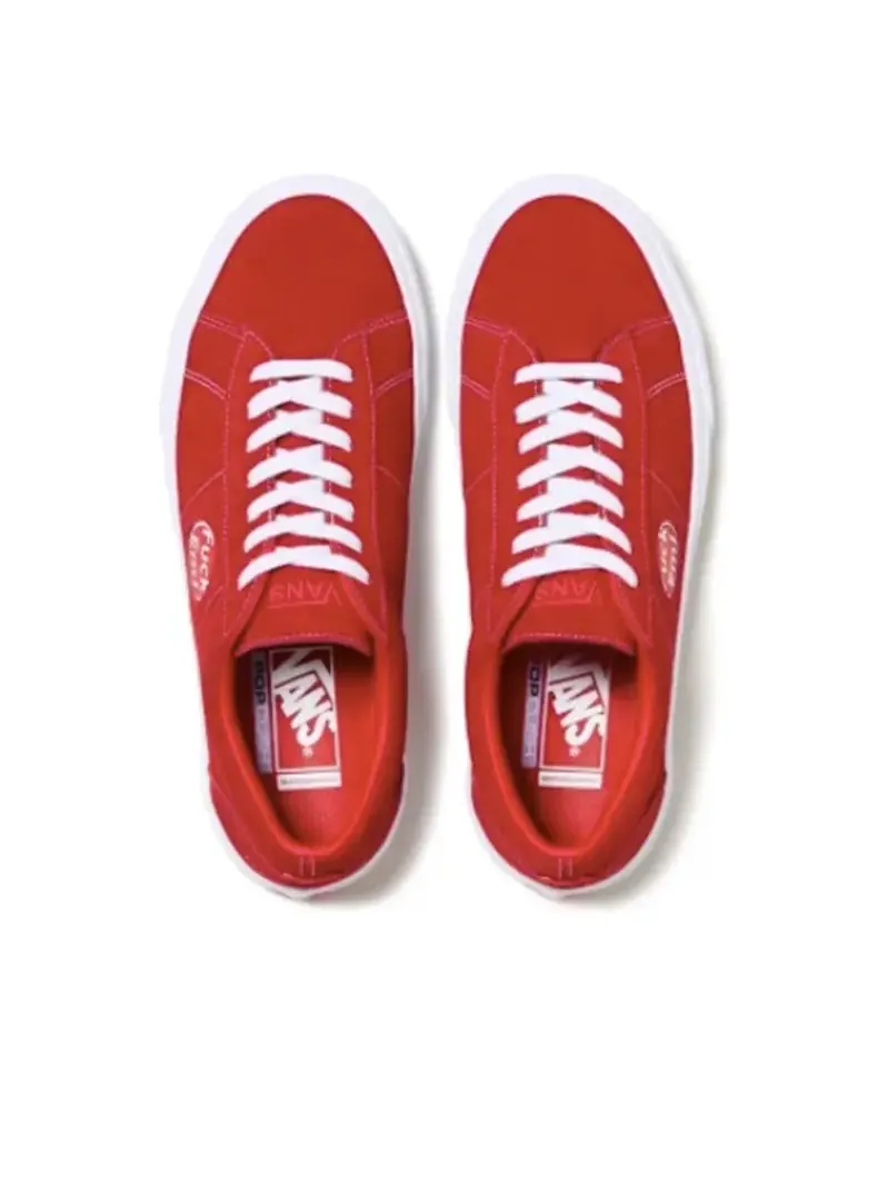 Кроссовки Vans x Supreme Skate Sid 'F*ck 'Em Pack Red' — изображение 3 из 5, красный