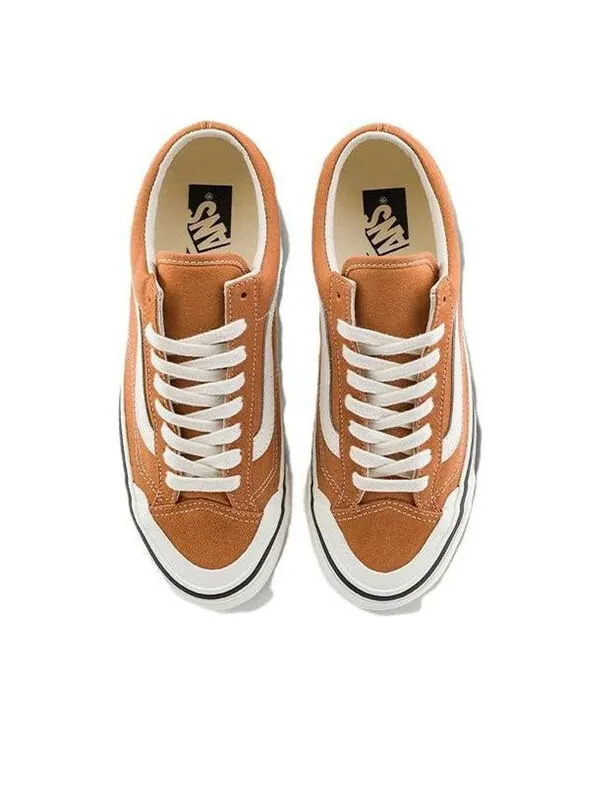Кроссовки old skool reissue 136 'orange white' Vans — изображение 4 из 4, оранжевый/белый