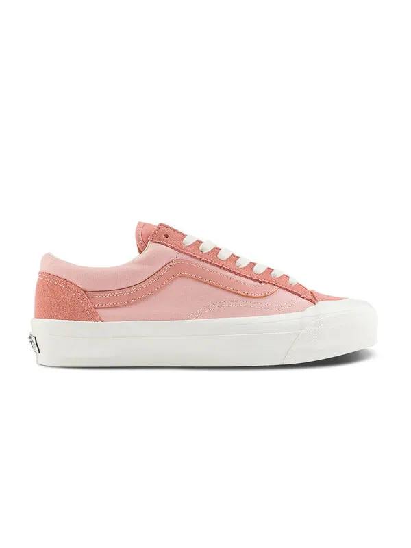Кроссовки old skool 'pink' Vans — изображение 2 из 4, розовый/белый
