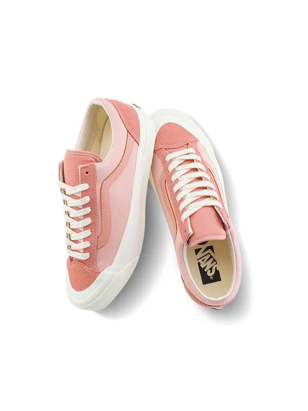 Кроссовки old skool 'pink' Vans — изображение 3 из 4, розовый/белый