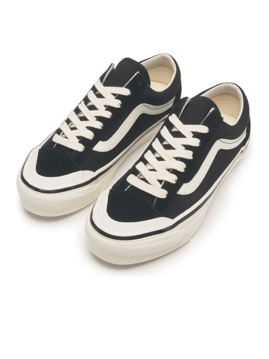 Кроссовки Vans Old Skool REISSUE 136 'Black White' — изображение 2 из 5, черный