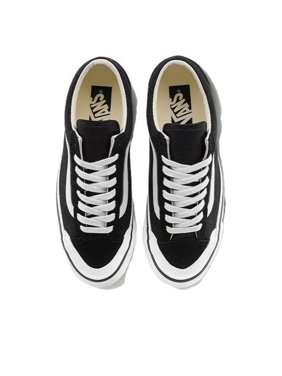 Кроссовки Vans Old Skool REISSUE 136 'Black White' — изображение 4 из 5, черный