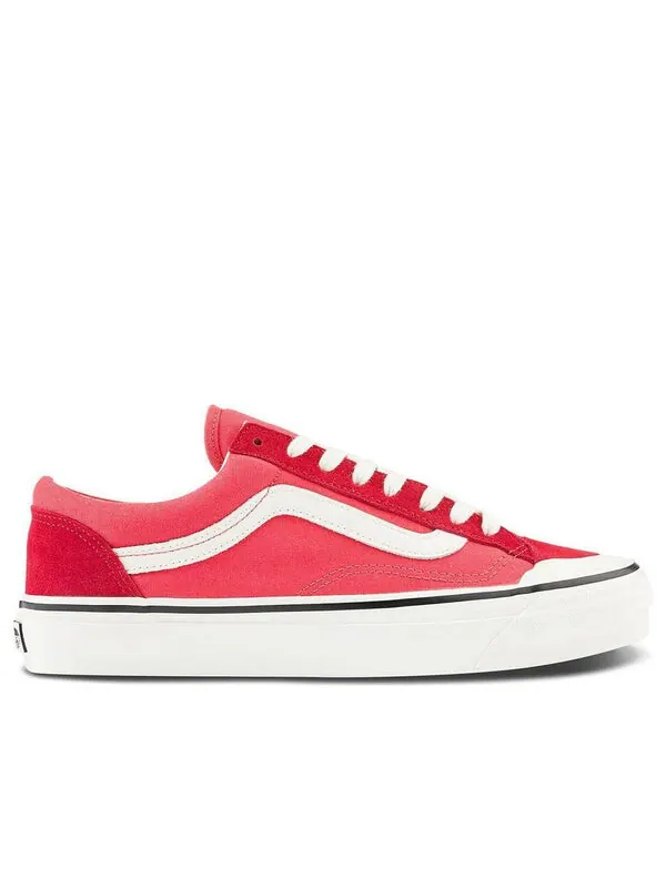 Кроссовки old skool reissue 136 'red white' Vans — изображение 2 из 4, красный/белый