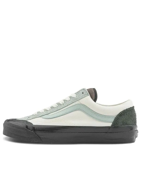 Кроссовки old skool reissue 136 'black light green' Vans — изображение 1 из 4, бежевый/зеленый/черный