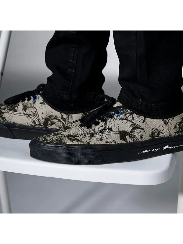 Кроссовки huatunan x authentic 'year of the tiger' Vans — изображение 4 из 4, черный/серый