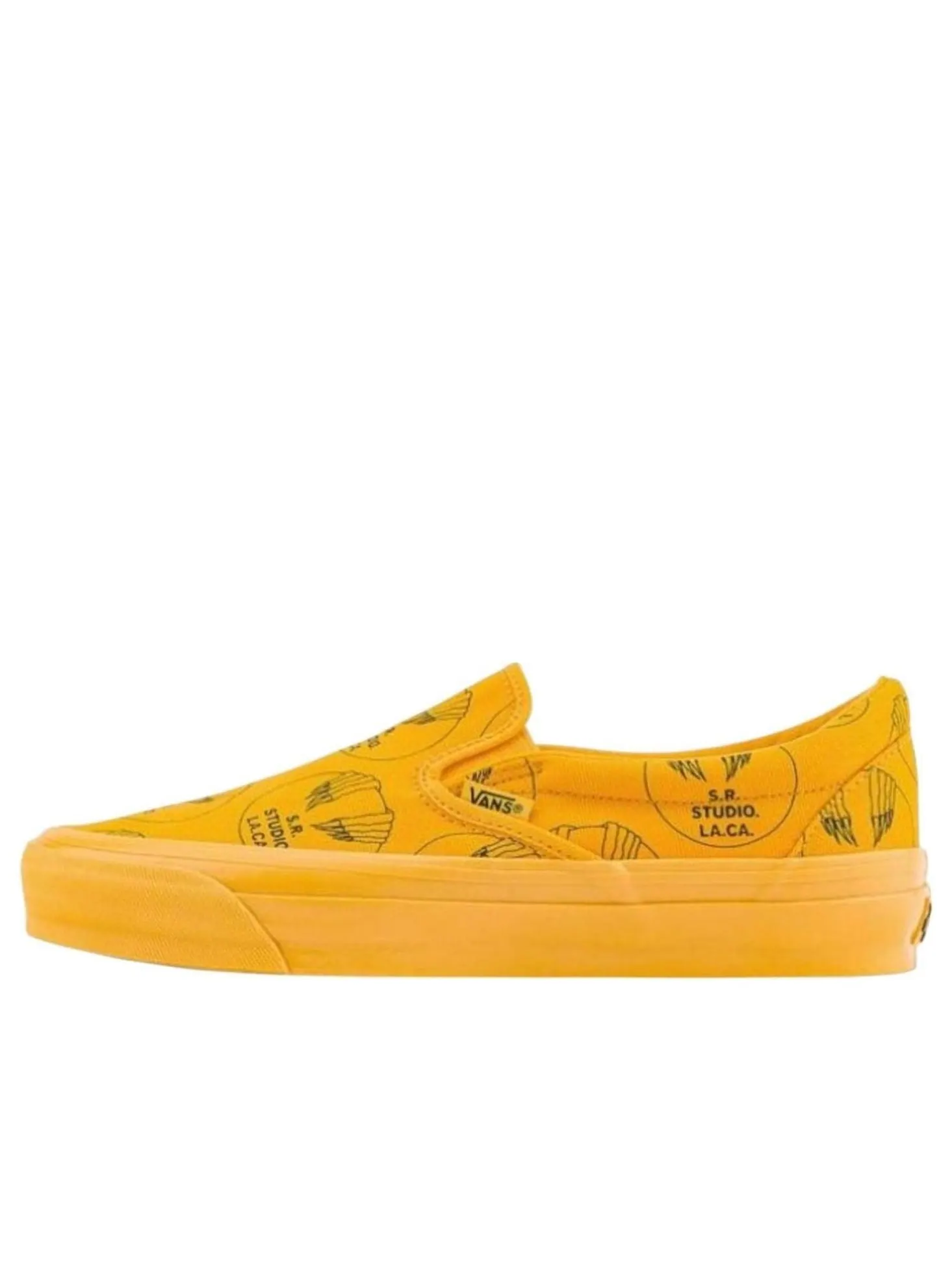 Vans x SR STUDIO. LA. CA. OTW Slip-On 98 Vibram 'SR Claw Print' — изображение 1 из 5, золотистый