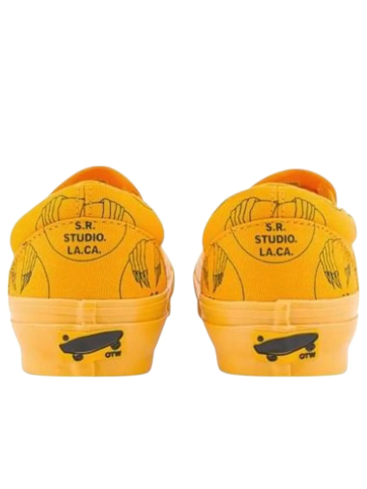 Vans x SR STUDIO. LA. CA. OTW Slip-On 98 Vibram 'SR Claw Print' — изображение 3 из 5, золотистый