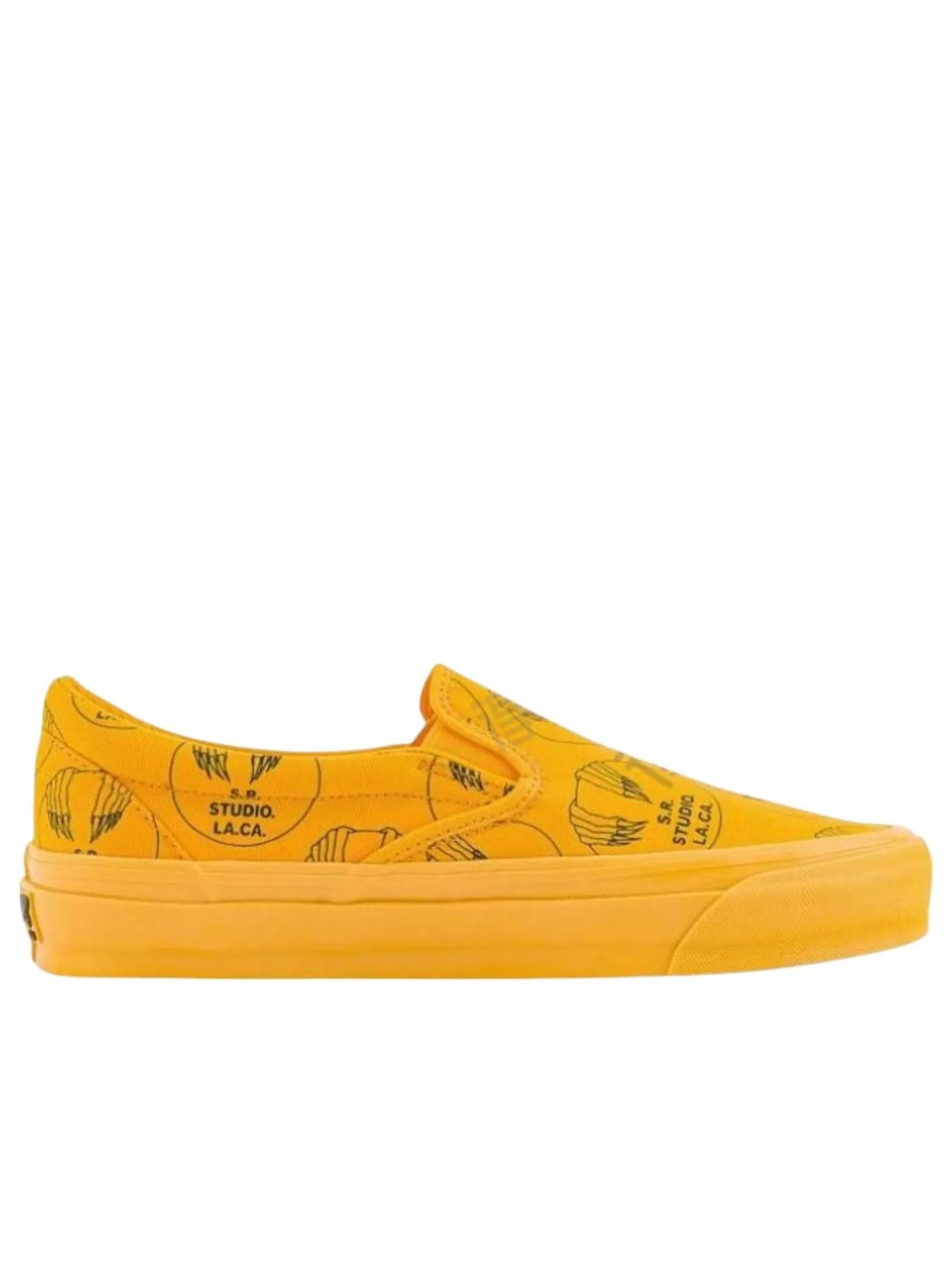 Vans x SR STUDIO. LA. CA. OTW Slip-On 98 Vibram 'SR Claw Print' — изображение 5 из 5, золотистый