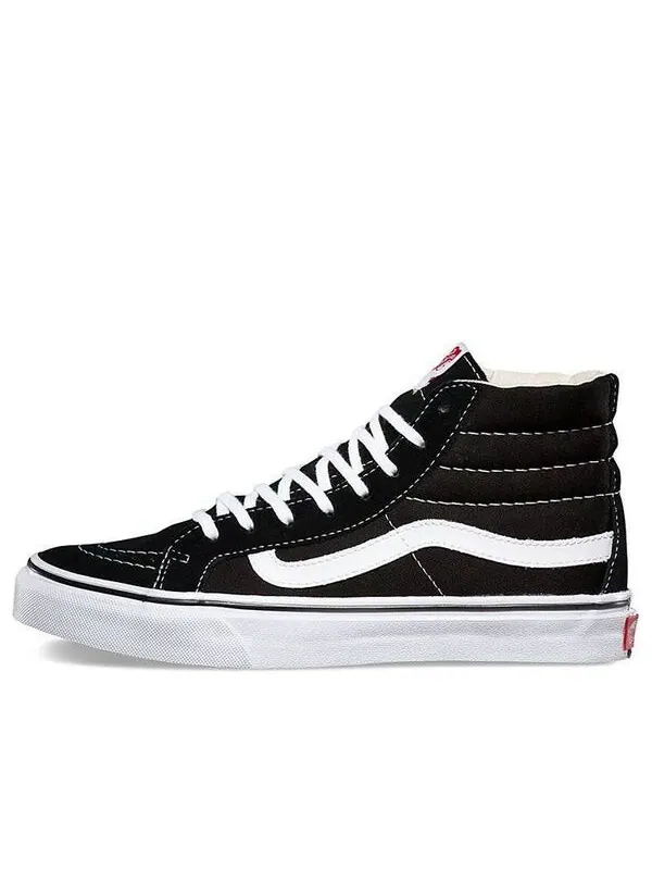 Кроссовки sk8-hi slim 'black' Vans — изображение 1 из 4, черный/белый