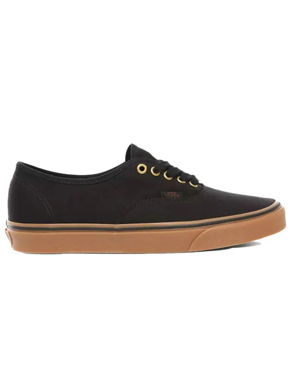 Кроссовки authentic 'black gum' Vans — изображение 2 из 4, черный