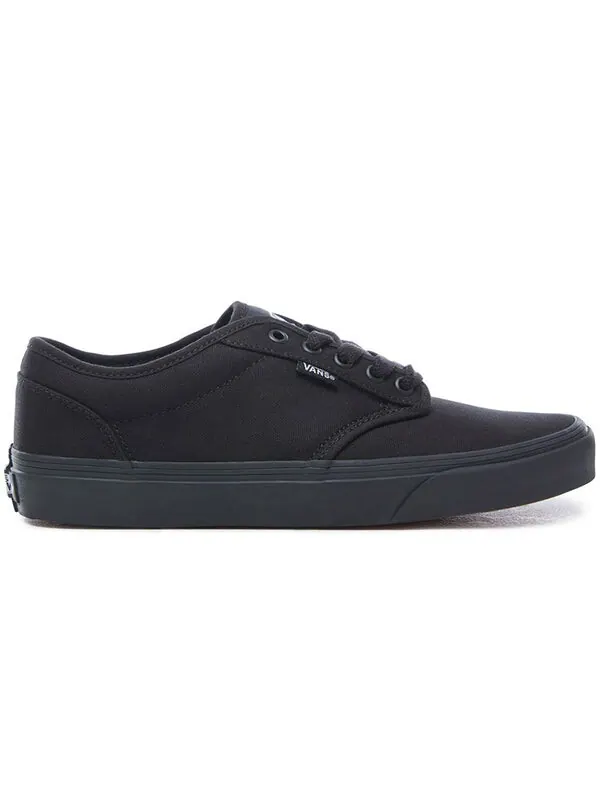 Кроссовки authentic atwood skateboard series mid-top retro skate shoes black Vans — изображение 2 из 4, черный
