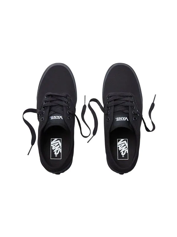 Кроссовки authentic atwood skateboard series mid-top retro skate shoes black Vans — изображение 4 из 4, черный