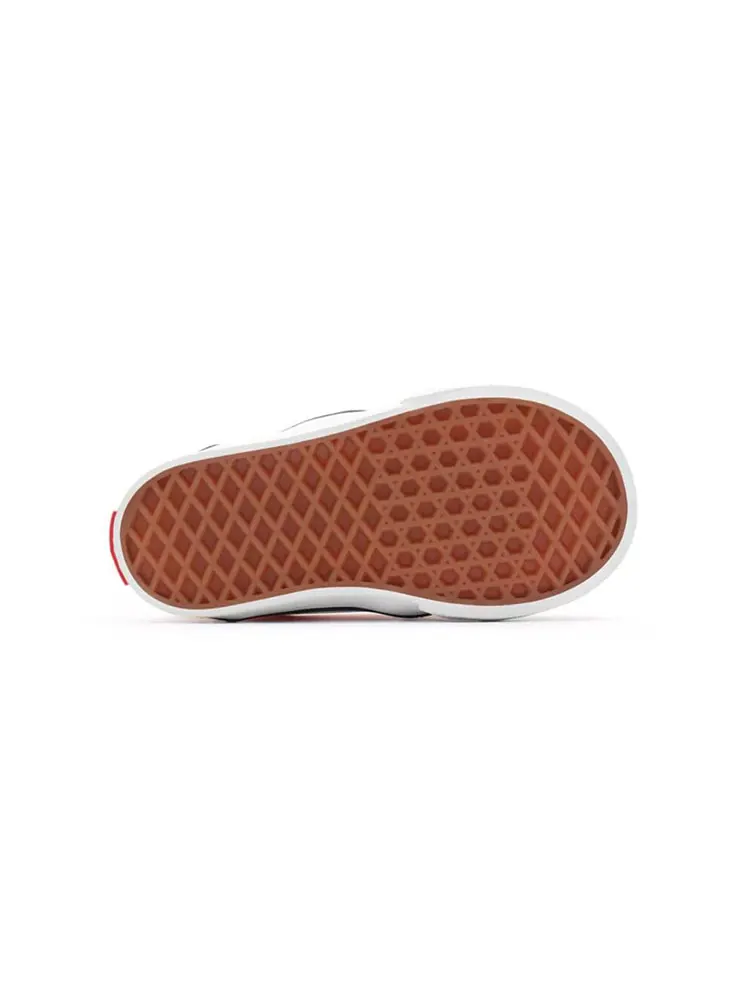 (TD) Vans Slip-On Velcro 'Powder Pink Checkerboard' — изображение 4 из 4, розовый/синий