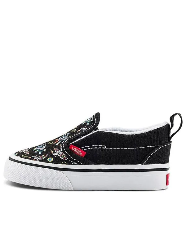 Кроссовки classic slip-on 'black' Vans — изображение 1 из 4, черный