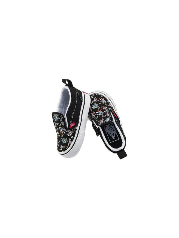 Кроссовки classic slip-on 'black' Vans — изображение 3 из 4, черный