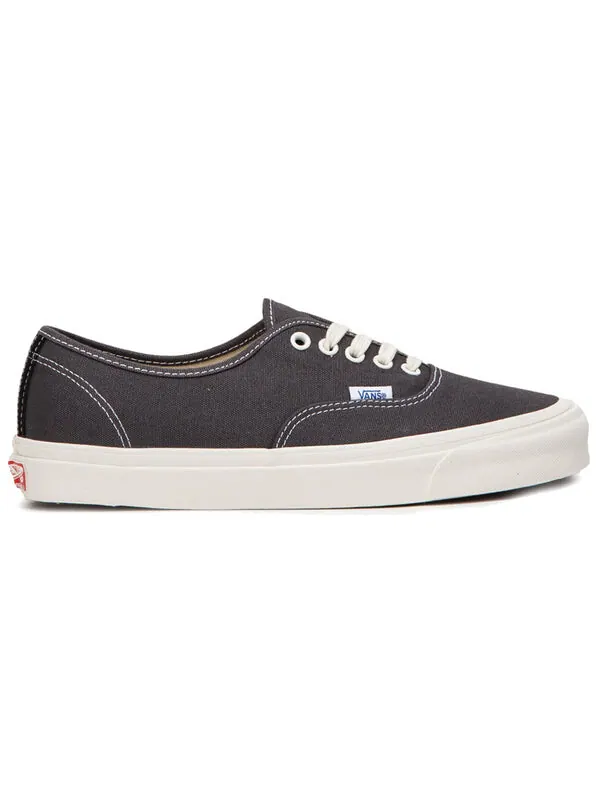 Кроссовки og authentic lx canvas asphalt/black grey Vans — изображение 2 из 4, серый/белый